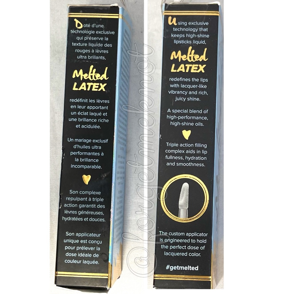 Too Faced Melted Latex Liquified High Shine Lipstick Unicorn Tears NWT - Picture 8 of 11